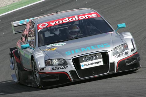 Dagens hurtigste kvalifikationstid snuppede Tom Kristensen i sin Audi racer.